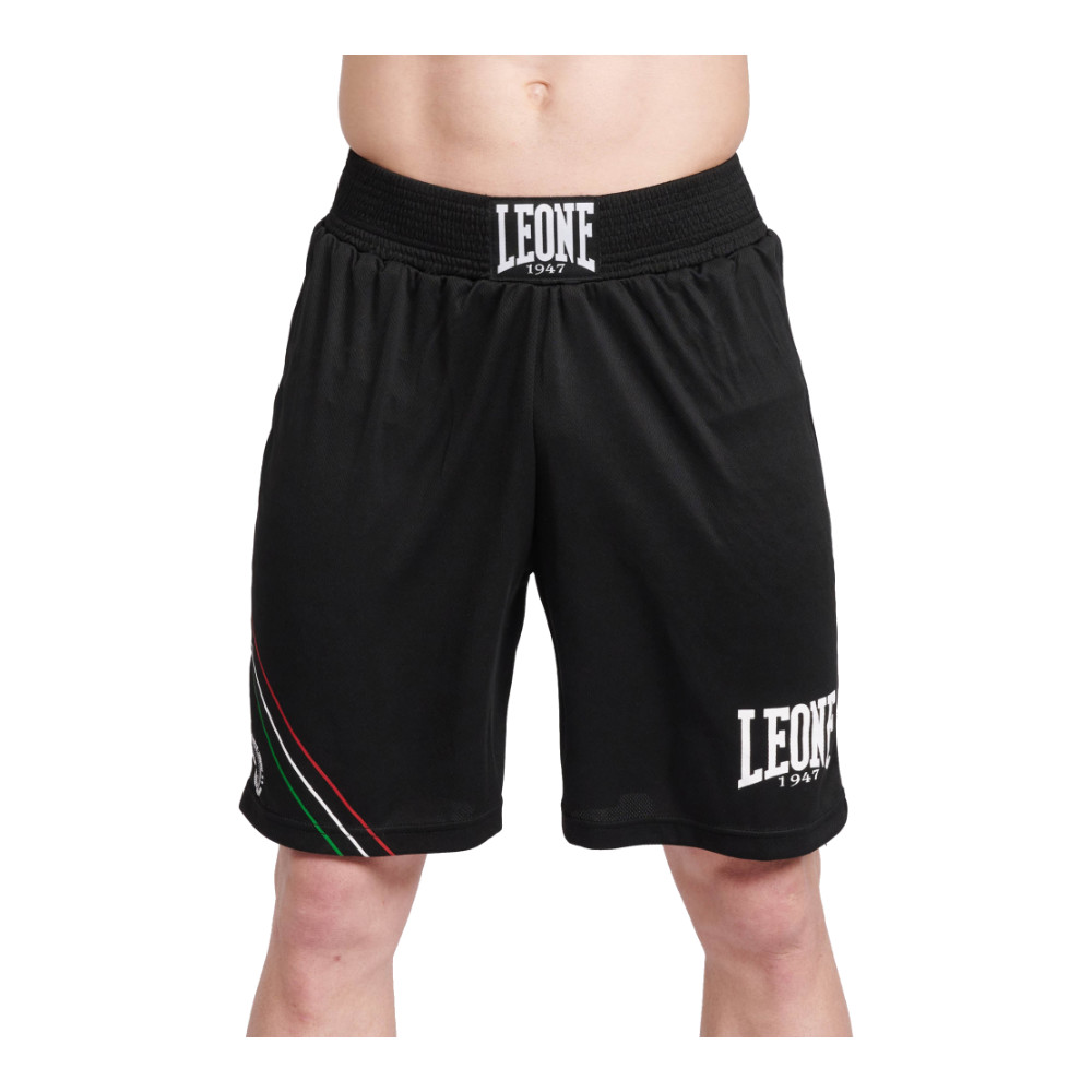 Leone 1947 Flag Boxerhose Schwarz-AJO_000583