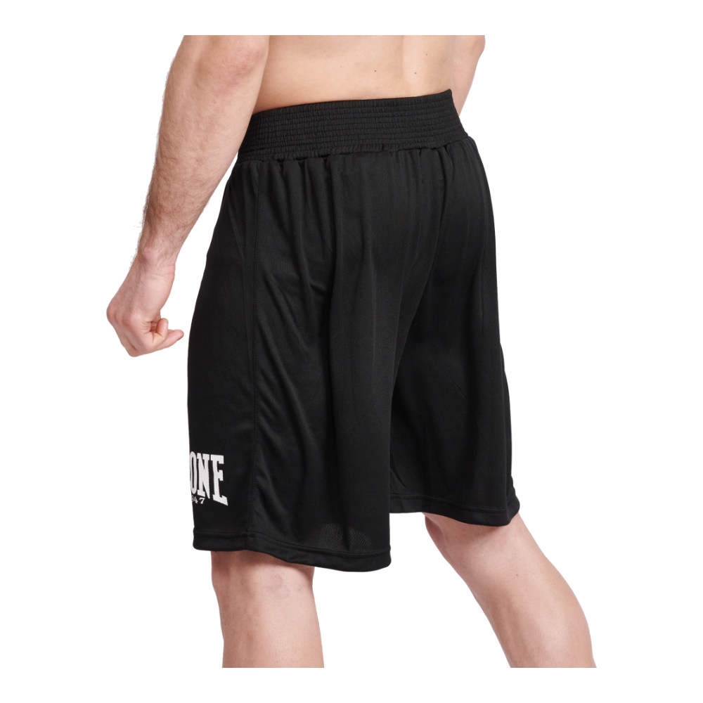 Leone 1947 Flag Boxerhose Schwarz-AJO_000583